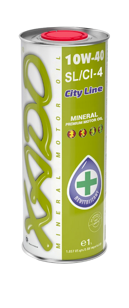 Моторное масло Xado Atomic Oil City Line SL/CI-4 10W-40, 1л